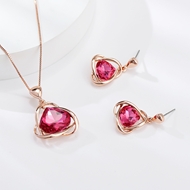 Picture of Zinc Alloy Pink 2 Piece Jewelry Set at Unbeatable Price