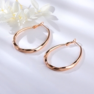 Picture of Recommended Gold Plated Casual Big Hoop Earrings from Top Designer