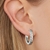 Picture of Delicate Cubic Zirconia Small Huggie Earrings