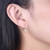 Picture of 925 Sterling Silver Gold Plated Stud Earrings From Reliable Factory