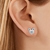 Picture of Great Value White Delicate Stud Earrings with Member Discount