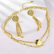 Picture of Distinctive Gold Plated Zinc Alloy 2 Piece Jewelry Set with Low MOQ