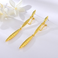 Picture of Nickel Free Zinc Alloy Dubai Dangle Earrings with Easy Return