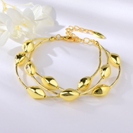 Picture of Dubai Multi-tone Plated Fashion Bangle with Beautiful Craftmanship