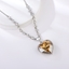 Show details for Buy Zinc Alloy Platinum Plated Pendant Necklace with Wow Elements