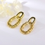 Show details for Latest Big Gold Plated Dangle Earrings