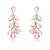 Picture of Fancy Big Gold Plated Dangle Earrings