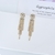 Picture of Affordable Gold Plated Cubic Zirconia Dangle Earrings From Reliable Factory