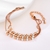 Picture of Filigree Medium Rose Gold Plated Fashion Bracelet