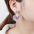 Picture of Inexpensive Copper or Brass Love & Heart Dangle Earrings from Reliable Manufacturer