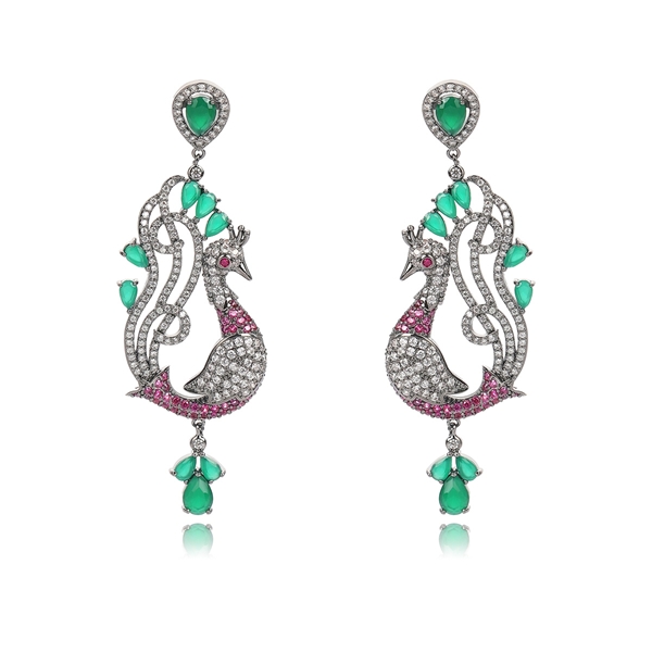 Picture of Luxury Big Dangle Earrings with Worldwide Shipping