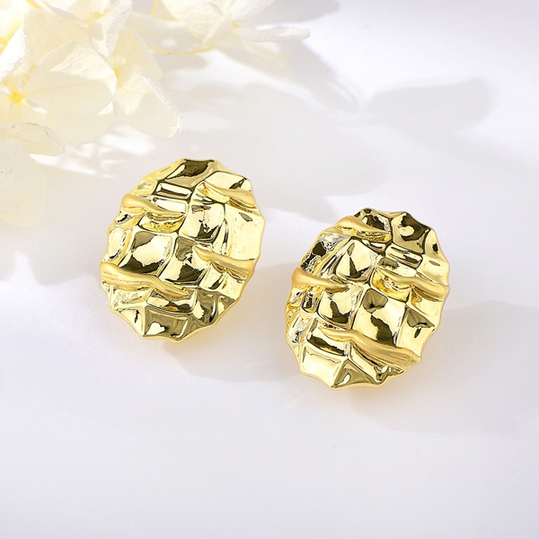 Picture of Zinc Alloy Medium Stud Earrings with Full Guarantee