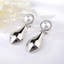Show details for Purchase Platinum Plated Dubai Dangle Earrings Exclusive Online