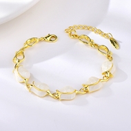 Picture of Zinc Alloy Flowers & Plants Fashion Bracelet from Certified Factory