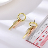 Picture of Popular Small Multi-tone Plated Dangle Earrings