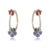 Picture of Nickel Free Gold Plated Copper or Brass Big Hoop Earrings with No-Risk Refund