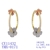 Picture of Luxury Gold Plated Big Hoop Earrings with Beautiful Craftmanship