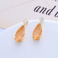 Picture of Best Cubic Zirconia Copper or Brass Dangle Earrings