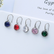 Picture of Charming Red Platinum Plated Dangle Earrings As a Gift