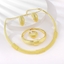 Show details for Need-Now Gold Plated Zinc Alloy 4 Piece Jewelry Set from Editor Picks