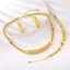 Show details for Shop Gold Plated Big 3 Piece Jewelry Set with Wow Elements