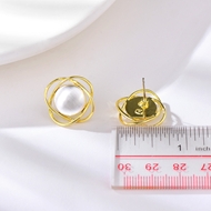 Picture of Delicate Medium Dubai Stud Earrings