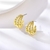 Picture of Eye-Catching Gold Plated Dubai Stud Earrings with Member Discount