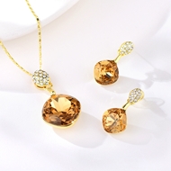 Picture of Unique Small Rose Gold Plated 2 Pieces Jewelry Sets