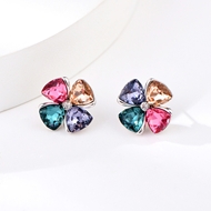 Picture of Pretty Artificial Crystal Classic Stud Earrings