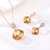 Picture of Unique Small Rose Gold Plated 2 Pieces Jewelry Sets