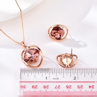 Picture of Pretty Artificial Crystal Small 2 Piece Jewelry Set from Reliable Manufacturer