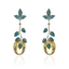 Show details for Copper or Brass Cubic Zirconia Dangle Earrings at Great Low Price