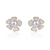 Picture of Need-Now White Copper or Brass Stud Earrings from Editor Picks