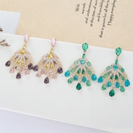 Picture of Best Cubic Zirconia Big Dangle Earrings