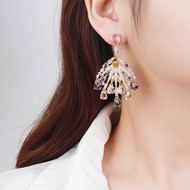 Picture of Luxury Copper or Brass Dangle Earrings Online Only