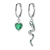 Picture of Hot Selling Green Small Dangle Earrings from Top Designer