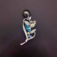 Show details for Funky Medium Swarovski Element Brooche Show details for Funky Medium Swarovski Element Brooche