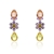 Picture of Recommended Purple Big Dangle Earrings with Member Discount