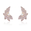 Show details for Purchase Platinum Plated Cubic Zirconia Dangle Earrings Exclusive Online