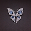 Show details for Trendy Blue Small Brooche from Certified Factory