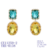 Picture of Top Cubic Zirconia Luxury Dangle Earrings