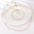 Picture of Popular Artificial Pearl White 2 Piece Jewelry Set