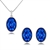 Picture of Classic Platinum Plated 2 Piece Jewelry Set with Beautiful Craftmanship