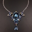 Show details for Popular Swarovski Element Big Short Chain Necklace