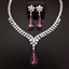 Show details for New Season Purple Zinc Alloy 2 Piece Jewelry Set with SGS/ISO Certification