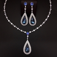 Show details for Amazing Swarovski Element Big 2 Piece Jewelry Set Show details for Amazing Swarovski Element Big 2 Piece Jewelry Set