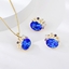 Show details for Best Artificial Crystal Copper or Brass 2 Piece Jewelry Set