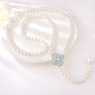 Show details for Fashionable Big Platinum Plated Y Necklace Show details for Fashionable Big Platinum Plated Y Necklace