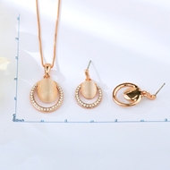 Picture of Designer Rose Gold Plated Classic 2 Piece Jewelry Set with Easy Return