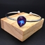 Show details for Great Swarovski Element Zinc Alloy Fashion Bangle